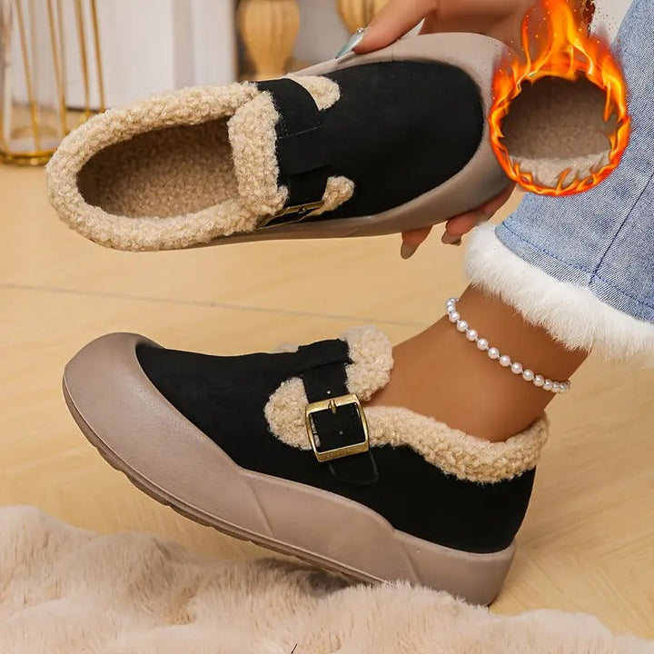Felicia | Zapatos cómodos con forro de lana