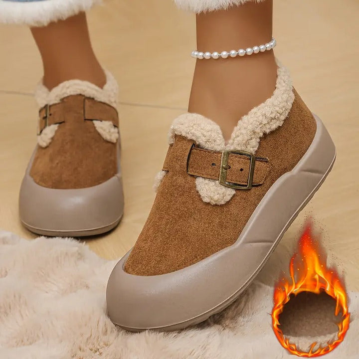 Felicia | Zapatos cómodos con forro de lana