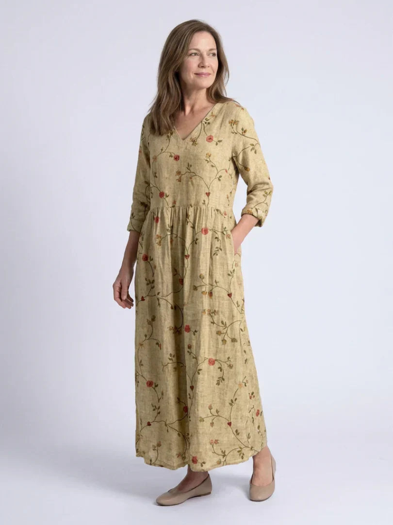 Camille | Vestido largo floral