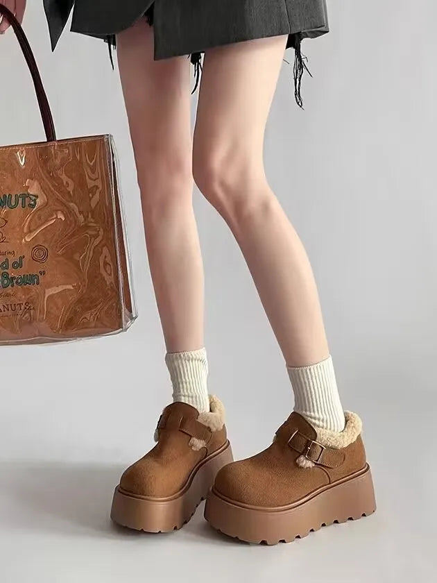 Elisa | Botas con plataforma elegante para invierno con un toque moderno