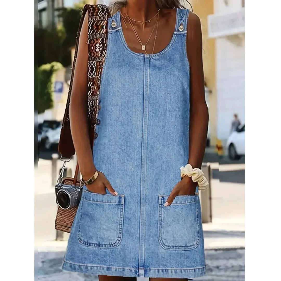 Saylor | Vestido de Mezclilla Relajado