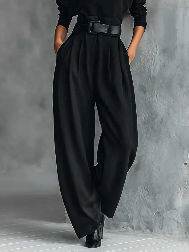 Juliet | Conjunto de suéter de cuello alto y pantalón recto