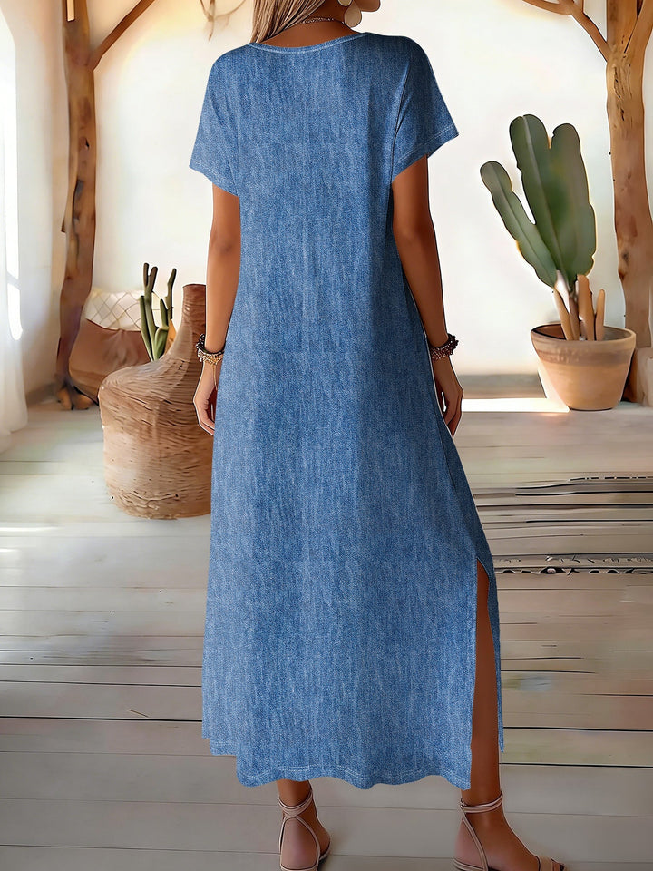 Helen | Vestido Retro de Jean Estiloso