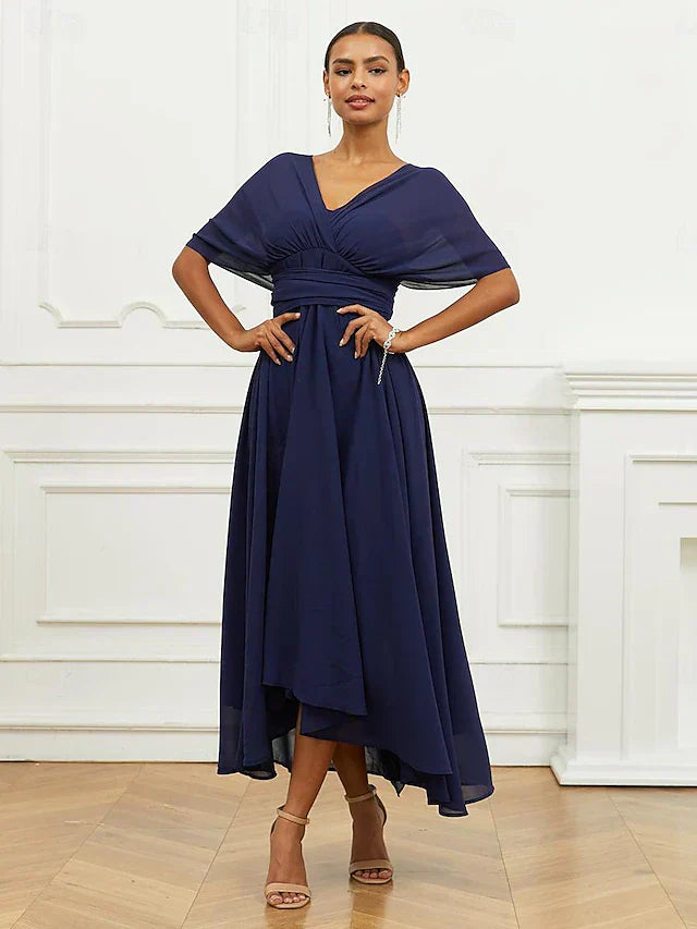 Helena | Vestido Helena Midi Formal con Escote en V