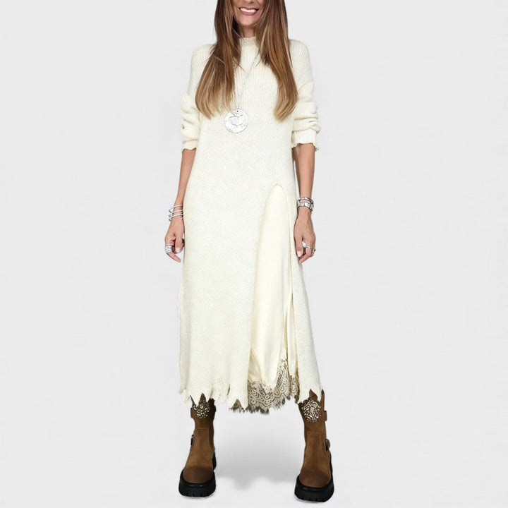 Laluna | Conjunto vestido largo chic