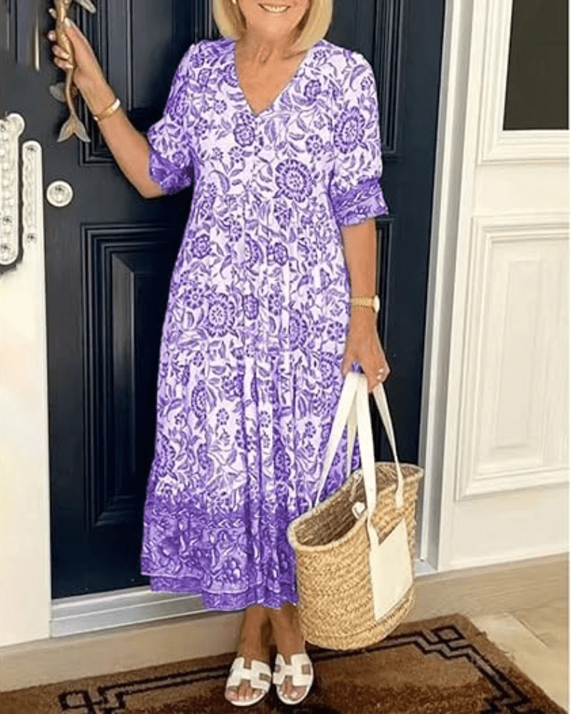 Violeta | Vestido de Verano – Ligero, Femenino y Elegante